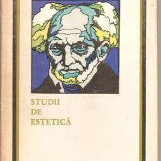 (C849) STUDII DE ESTETICA DE ARTHUR SCHOPENHAUER, EDITURA STIINTIFICA, BUCURESTI, 1976