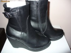 VAND BOTINE FEMEI , PIELE NATURALA , TALPA ORTOPEDICA , 36-40 foto