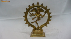 Statueta &amp;quot;Shiva&amp;quot;bronz 2 foto