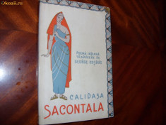 CALIDASA SACONTALA - POEMA INDIANA { 1959 } * foto