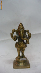 Statueta &amp;quot;Ganesha&amp;quot;bronz 2 foto