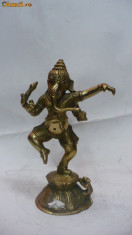 Statueta &amp;quot;Ganesha&amp;quot;bronz 3 foto