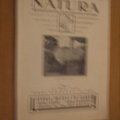 NATURA - Revista pentru raspandirea stiintei - No. 5/15 mai 1933, dedicatie