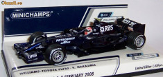 Minichamps Williams Toyota 2008 Nakajima 1:43 foto