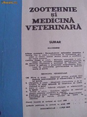 ZOOTEHNIE SI MEDICINA VETERINARA -DECEMBRIE 1988