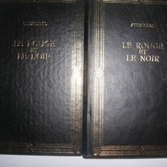 STENDHAL - LE ROUGE ET LE NOIR EDITIE DE LUX 2 VOLUME RF1/2