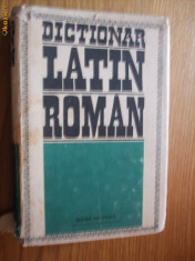 DICTIONAR LATIN - ROMAN - - Gh. Gutu foto