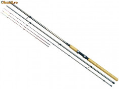 Lanseta fibra de carbon Baracuda Feeder 3,6m - Actiune: A: 40-80g. foto