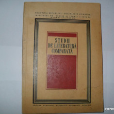 Colectiv-Studii de literatura comparata 1968