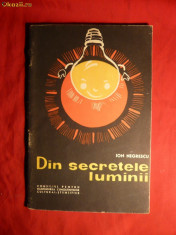 Ion Negrescu - Din Secretele Luminii - ed. 1964 foto