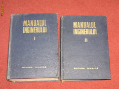 MANUALUL INGINERULUI 2 VOLUME COORDONATOR GH.BUZDUGAN foto