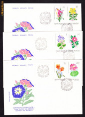 FDC. RO. 1980/* 1007 - Flori exotice din gradini botanice Buc. foto