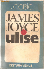 (C924) ULISE DE JAMES JOYCE, EDITURA VENUS, BUCURESTI, 1992, TRADUCERE SI NOTE DE MIRCEA IVANESCU, 2 VOLUME foto