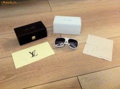 Ochelari de soare Louis Vuitton MIllionaire M9600WN White Sunglasses auth! foto