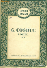 POEZII - G. Cosbuc ** - Clasicii romani foto