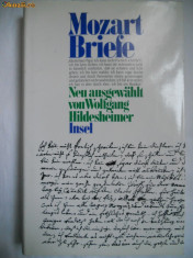 SCRISORILE LUI MOZART/MOZART BRIEFE,FRANKFURT,1991 foto