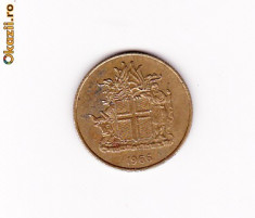 Monede Islanda 1966 - una krona foto