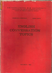 Georgiana Farnoaga / Doina Lecca - English conversation topics foto