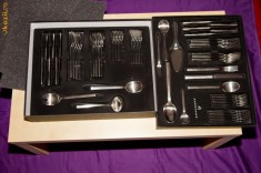 SET TACAMURI AUERHAHN - 68 piese - otel inoxidabil cromat mat foto