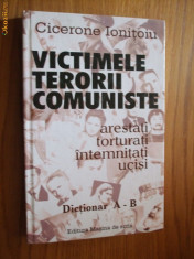 VICTIMELE TERORII COMUNISTE - Dictionar A - B -- Cicerone Ionitoiu foto