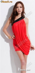 Rochie SEXI rosie pentru club, ocazie +CERCEI GUESS CADOU, PRODUSE NOI !! foto