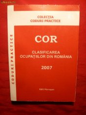 Coduri Practice -Clasificarea Ocupatiilor din Romania - 2007 foto