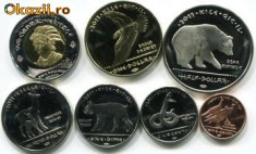Set monede Los Coyotes 2001 UNC foto