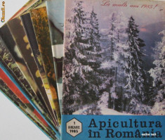 APICULTURA IN ROMANIA,colectie completa pe anul 1985 (stuparit,albinelor,stuparului,albinarit) 8 lei/revista foto