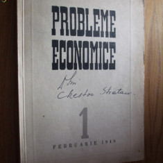 PROBLEME ECONOMICE - NR. 1 / Februarie 1948