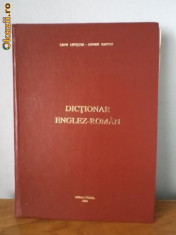 Leon Levitchi, Andrei Bantes - Dictionar englez roman foto