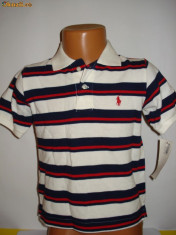 Tricou Polo Ralph Lauren baieti 2 ani foto