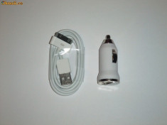 auto + cablu USB Apple iPhone 3G 3GS 4 + cadou o folie iPhone foto