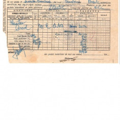 294 Document vechi-10oct1946-Bon de vanzare-Casa Padurilor Statului -Scoala Primara comuna Perisoru(Ianca), jud.Braila-a fost indosariat prin coasere