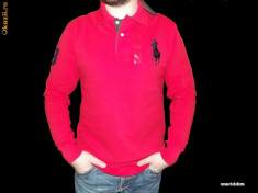 Tricou Ralph Lauren ( maneca lunga) Only the big pony-cel mai mic pret foto