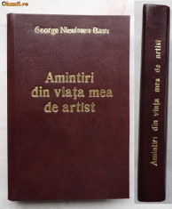 George Niculescu - Basu , Amintiri din viata mea de artist , interbelica foto