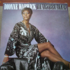 Dionne Warwick Heartbreaker 1982 disc vinyl lp muzica soul disco pop funk vg+