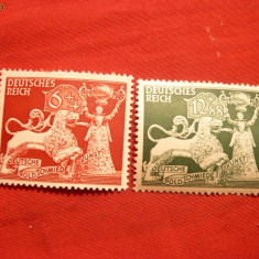 Serie-Lucratori in aur 1942 Germania naz. ,2val.