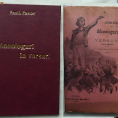 Paul I. Pavlov , Monologuri in versuri , prima editie , 1904