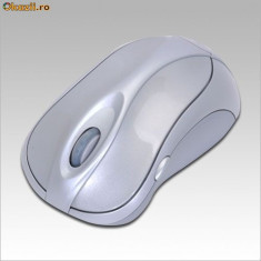 Mouse MICROSOFT WIRELESS Notebook Laser 6000 USB Argintiu Retail foto