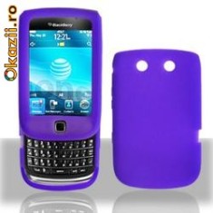 husa mov silicon slide Blackberry Torch 9800 foto