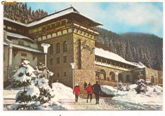 carte postala(ilustrata)-POIANA BRASOV-Hotel Sport foto