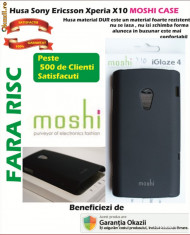 Pune pret pe Calitate Husa Sony Ericsson Xperia X10 MOSHI Case material dur foto