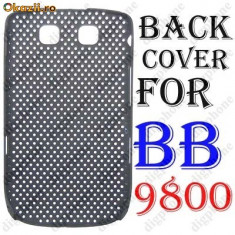 Husa Toc Carcasa BLACKBERRY TORCH 9800 PERFORATED BLACK!CEA MAI BUNA! foto