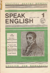 Engleza pentru romani - Speak English - nr1/1991 foto