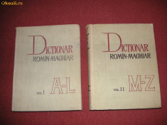 Dictionar Roman - Maghiar (2 volume) foto