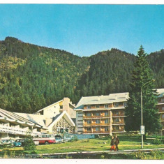 carte postala(ilustrata)-POIANA BRASOV-Complex turistic Hotel Teleferic