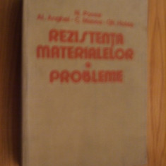 REZISTENTA MATERIALELOR - PROBLEME - N. Posea - Editura Stiintifica, 1986