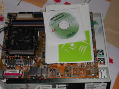 placa de baza ASUS + procesor foto