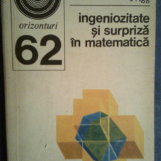 Ingeniozitate si surpriza in matematica-Charles W.Trigg