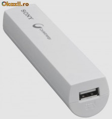 SONY USB Portable Power Supply for Smartfones XPeria, Iphone, Blcakberry, Samsung foto
